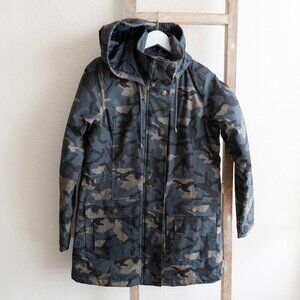 Natural Reflections Camo Hooded Parka Jacket | Women's M | Quilted Lining
